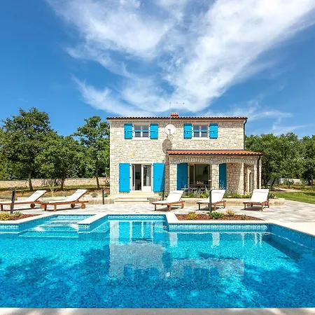 Strandnahe Steinvilla Nur 800 Meter Zum Mit Privatpool, Bbq, Waschmaschine * Funtana